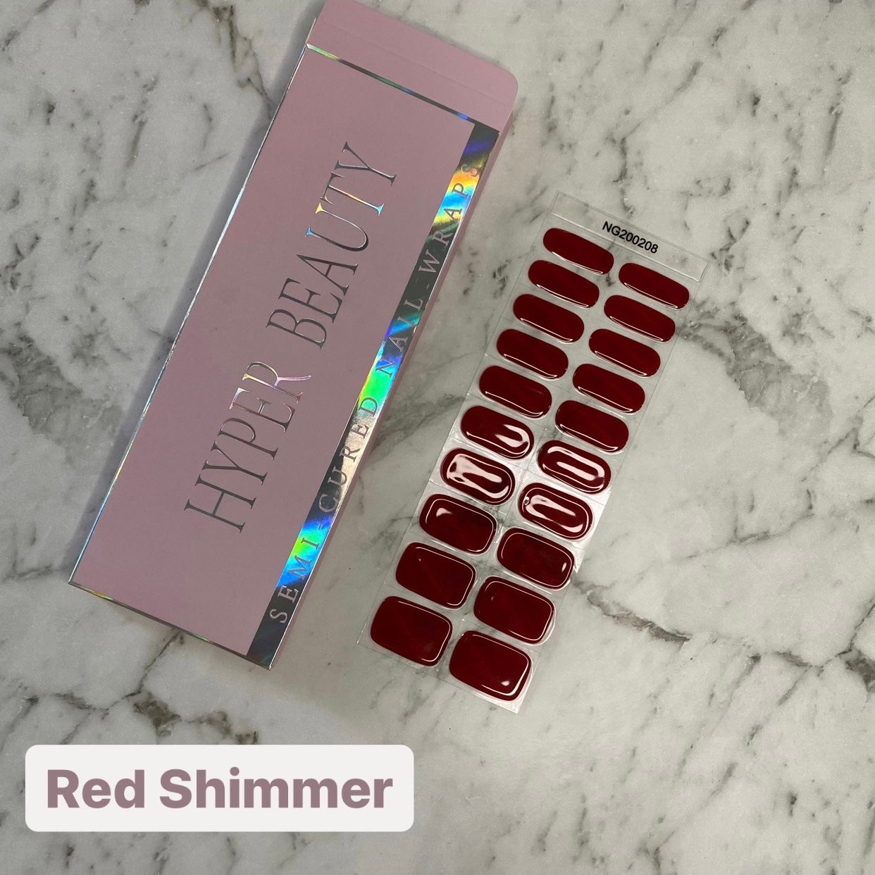 Semi-Cured Gel Nail Wrap Started kit